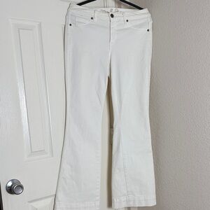 Felicity & Coco White Flare Jeans